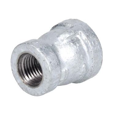 STZ Industries 3/8 in. FIP each X 1/4 in. D FIP Galvanized Malleable Iron Reducing Coupling