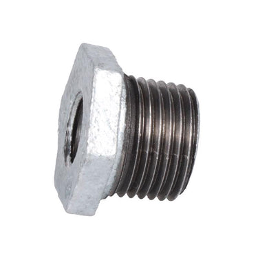 STZ Industries 1/2 in. MIP each X 1/4 in. D FIP Galvanized Malleable Iron Hex Bushing
