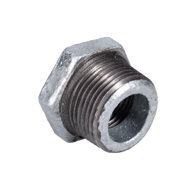 STZ Industries 3/4 in. MIP each X 1/2 in. D FIP Galvanized Malleable Iron Hex Bushing