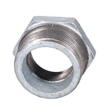 STZ Industries 1-1/4 in. MIP each X 1 in. D FIP Galvanized Malleable Iron Hex Bushing