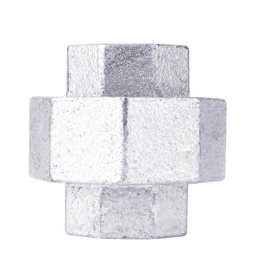 STZ Industries 1 in. FIP each X 1 in. D FIP Galvanized Malleable Iron Union