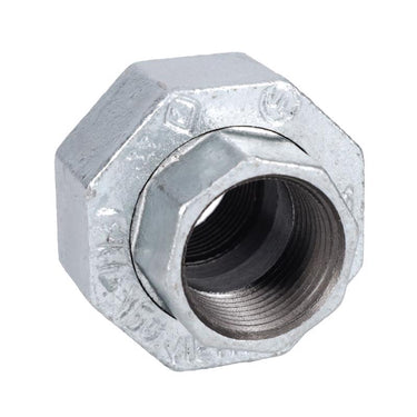 STZ Industries 1 in. FIP each X 1 in. D FIP Galvanized Malleable Iron Union