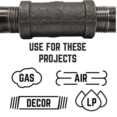STZ Industries 3/4 in. FIP each X 3/4 in. D FIP Black Malleable Iron 90 Degree Elbow