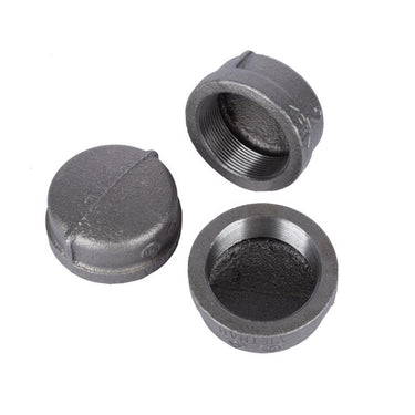 STZ Industries 1/2 in. FIP each Black Malleable Iron Cap