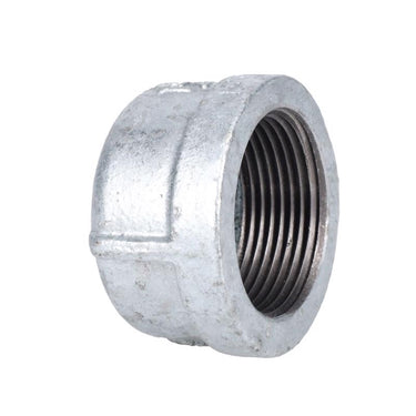 STZ Industries 1-1/4 in. FIP each Galvanized Malleable Iron Cap