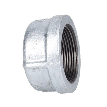 STZ Industries 1-1/2 in. FIP each Galvanized Malleable Iron Cap