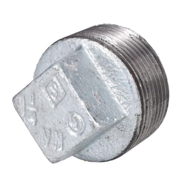 STZ Industries 1-1/4 in. MIP each Galvanized Malleable Iron Plug