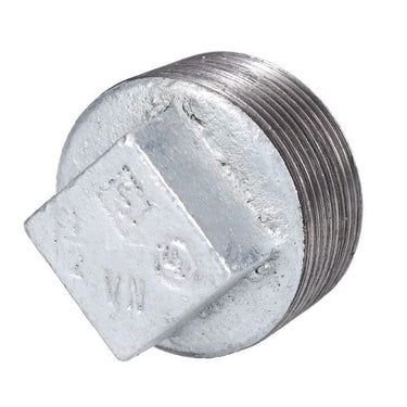 STZ Industries 1-1/2 in. MIP each Galvanized Malleable Iron Plug