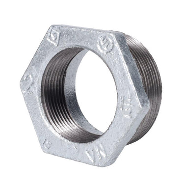 STZ Industries 2 in. MIP each X 1-1/2 in. D FIP Galvanized Malleable Iron Hex Bushing
