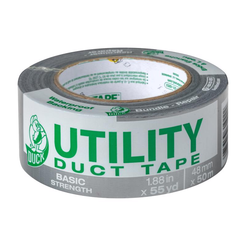 Load image into Gallery viewer, Duck 1.88 in. W X 55 yd L Gray Duct Tape
