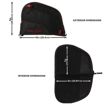 Allen Company 9" Auto-Fit Handgun Case