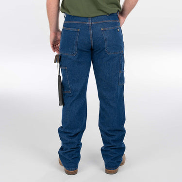 Key Brand Double Front Denim Logger Dungaree (Indigo) Size 44x30