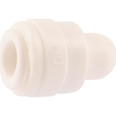 SharkBite 1/4 in. Push Plastic Connector End Cap 1 pk