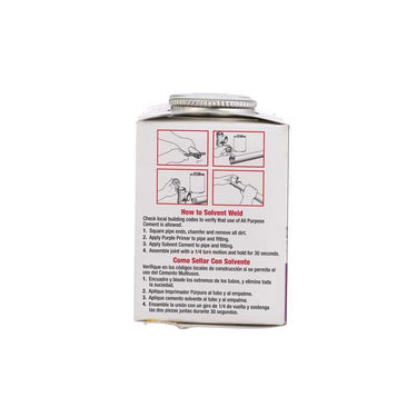 Oatey Handy Pack Clear Primer and Cement For PVC 2 pk