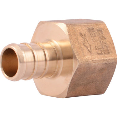 SharkBite 1/2 in. FPT X 1/2 in. D Crimp Brass Connector