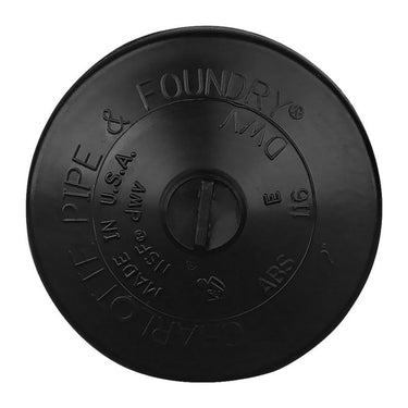 Charlotte Pipe 2 in. Hub X 2 in. D ABS Cap