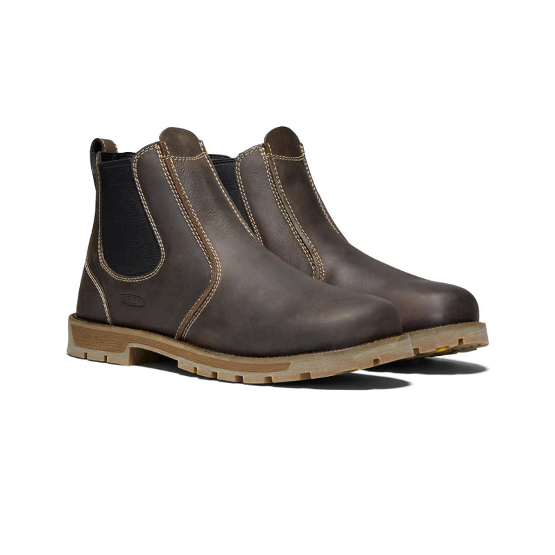Load image into Gallery viewer, Keen Men&#39;s Seattle Romeo (Soft Toe) 11.5EE Cascade Brown/Black

