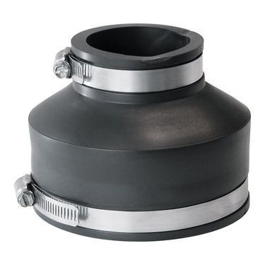 Fernco Schedule 40 4 in. Hub X 2 in. D Hub PVC 5 in. Flexible Coupling 1 pk