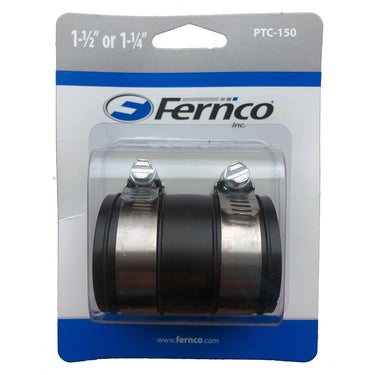 Fernco Schedule 40 1-1/4 in. Hub X 1-1/4 in. D Hub PVC Connector 1 pk