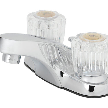 Oakbrook Collection Essentials Chrome Transitional Pop-up Bathroom Sink Faucet 4 in.