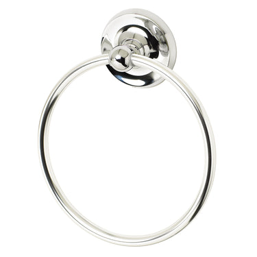 Oakbrook Collection Polish Chrome Towel Ring Zinc