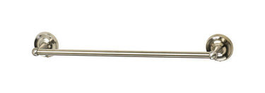 Oakbrook Collection Brushed Nickel Towel Bar 24 in. L Zinc