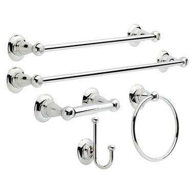 Delta Porter 5.98 in. H X 3.78 in. W X 2.95 in. L Chrome Robe Hook