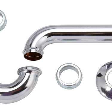 Ace 1-1/4 in. D Chrome Plated Brass P Trap