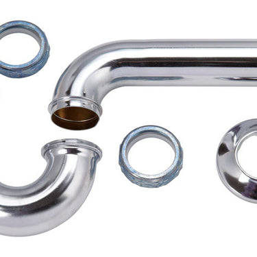 Ace 1-1/2 in. D Chrome Plated Brass P Trap