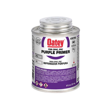 Oatey Purple Primer For CPVC/PVC 8 oz