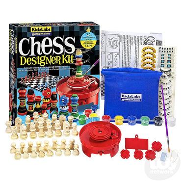 KidzLabs /Gamemaker / Motorised Spin Art /Chess Designer Kit
