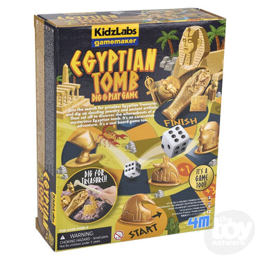 KidzLabs  Gamemaker Egyptian Tomb Dig & Play Game