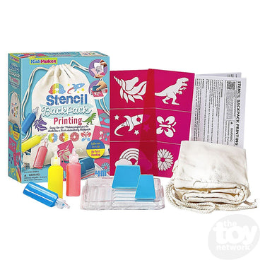KidzMaker /Stencil Backpack Printing