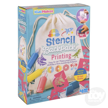 KidzMaker /Stencil Backpack Printing
