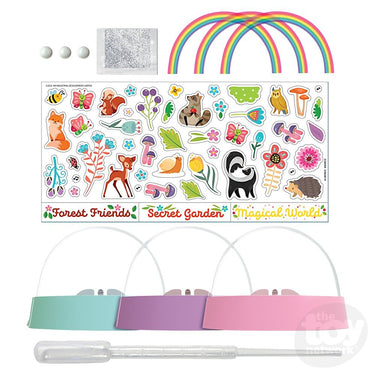 KidzMaker /Glitter Rainbow Snow Domes