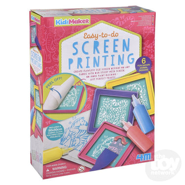 KidzMaker /Easy-To-Do Screen Printing