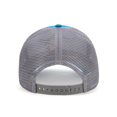 Bull Skull Hat (Turquoise/Grey)