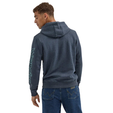 Wrangler® Mountain Crest Pullover Hoodie (Dark Sapphire) Size L