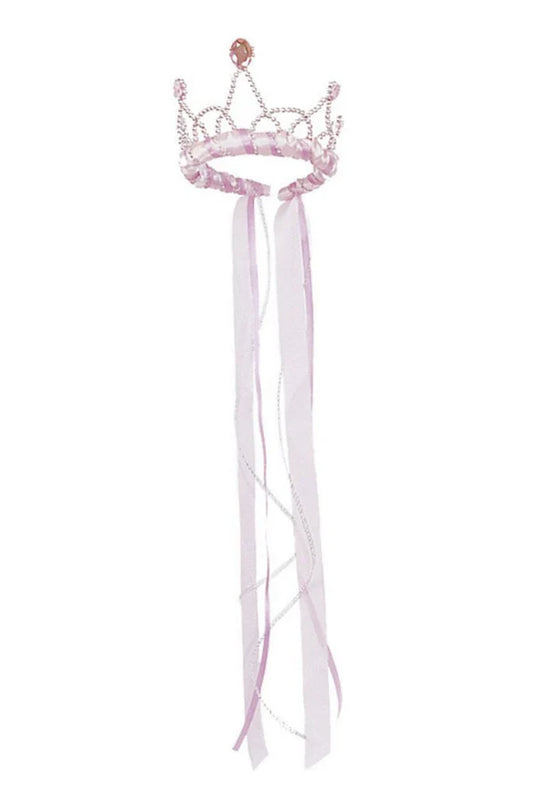 Ribbon Tiara - Pink