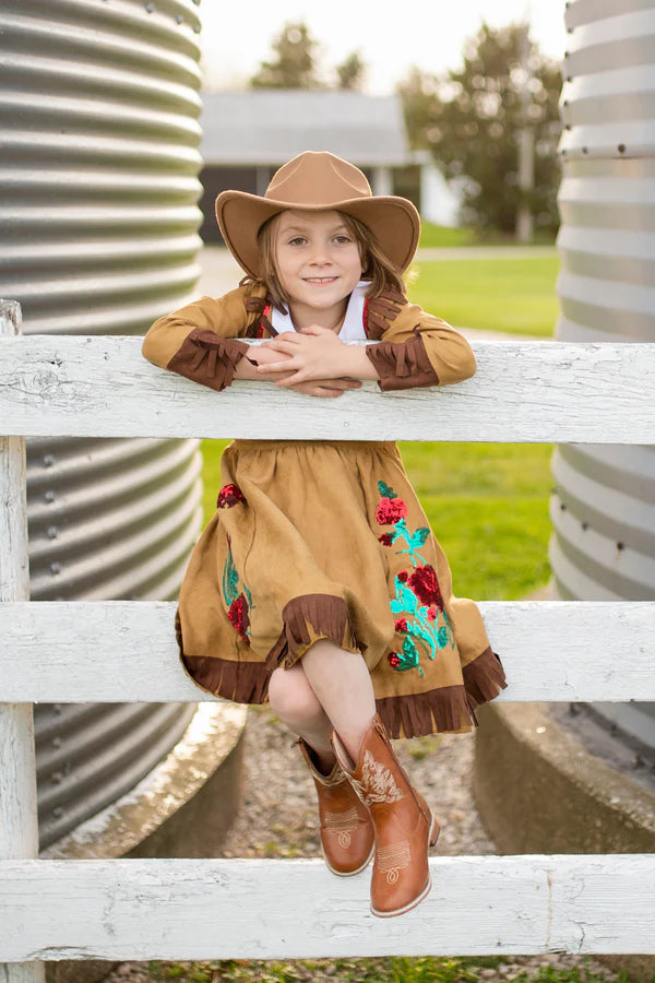 Load image into Gallery viewer, Wild West Annie Dress - Size 5-6
