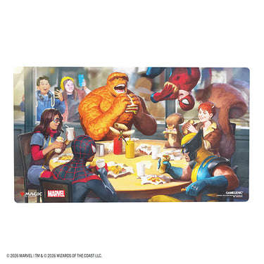 Gamegenic Playmat: MTG Prime- Marvel Super Heroes- Heroic Feast