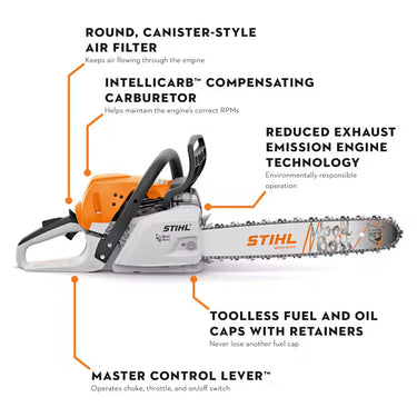 Stihl MS 251 Wood Boss® Gas-Powered Chainsaw (In-Store Pickup Only)