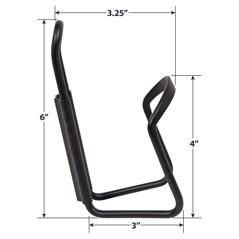 Load image into Gallery viewer, Bike Shop Essential Metal Water Bottle Cage, Black
