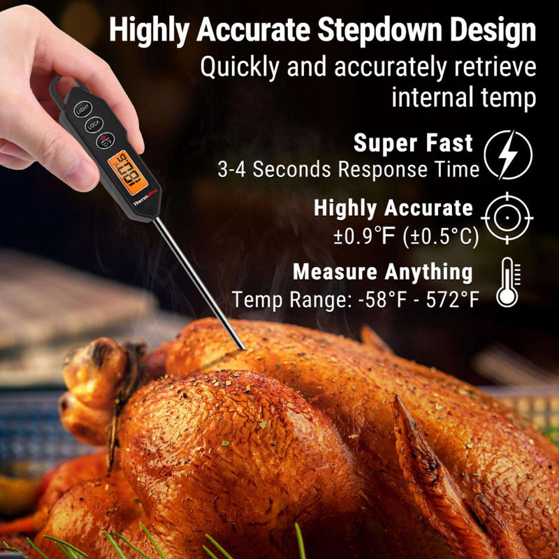 Load image into Gallery viewer, ThermoPro TP01HW LCD Grill/Meat Thermometer
