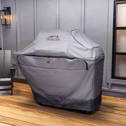 Traeger Timberline Gray Grill Cover For Timberline