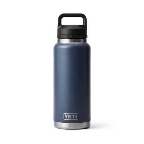 Load image into Gallery viewer, YETI Rambler 36 oz Navy BPA Free Bottle with Chug Cap
