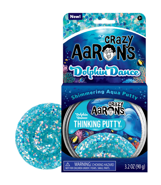 Dolphin Dance Putty Tin