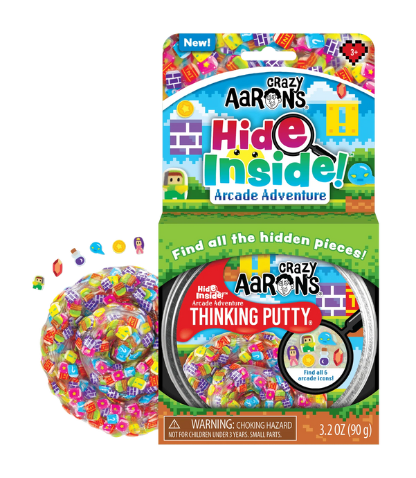 Arcade Adventure Hide Inside Thinking Putty