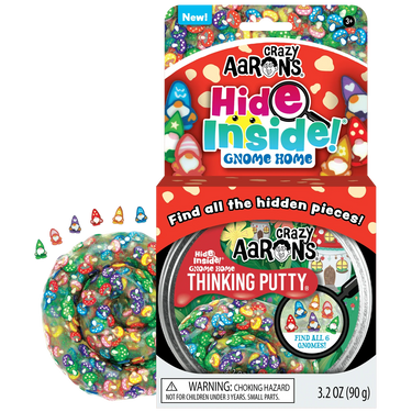 Gnome Home Hide Inside Putty Tin