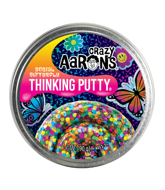 Social Butterfly Putty Tin